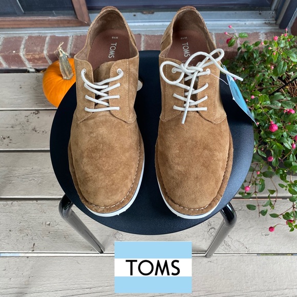 Toms Other - Toms Brown Suede Shoes Mens Size 10